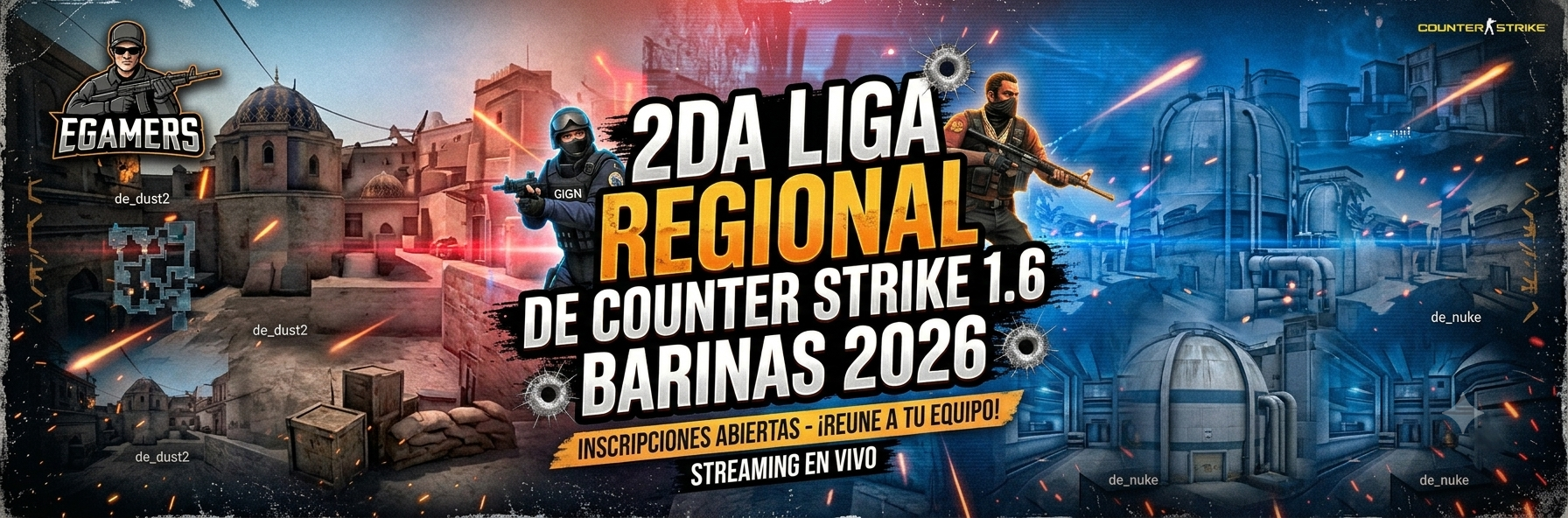 2da Liga Regional de Counter Strike 1.6 Barinas 2026